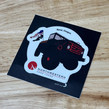 Kiss Cut Sticker Product