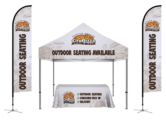 Custom Canopy Tent Branding Package